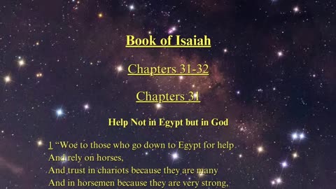 Christian Meme Video: Isaiah Chapters 31-32 (09/01/2024)