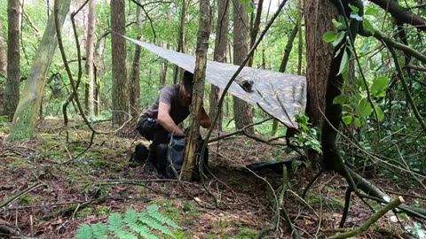 Forging a Fire Anchor - Cooking in the Woods - Forged Fire Anchor