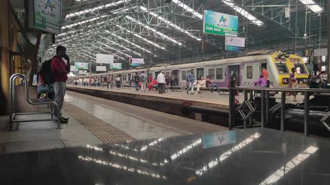 Time Lapse Video Of A Crowded Train Station