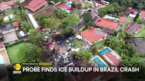 German firefighter battle forest blaze | Probe finds ice buildup in Brazil crash | WION Headlines