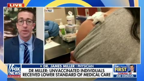 James Miller Shares Hospital Discrimination to the Unvaccinated