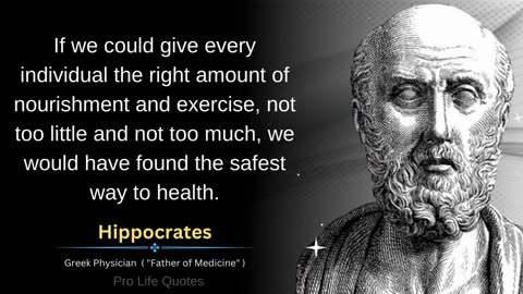 38 Popular & Famous Hippocrates Quotes about Health Food and Medicine [nmO0ilAxOUQ]