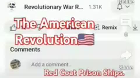 The American Revolution. Red Coat Prison Ships. How the majority of Revolutionary soldiers died.