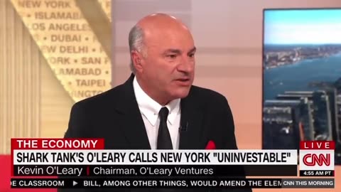 Shark Tank Kevin O’Leary Drops TRUTH BOMBS about Cities Run by Democrats