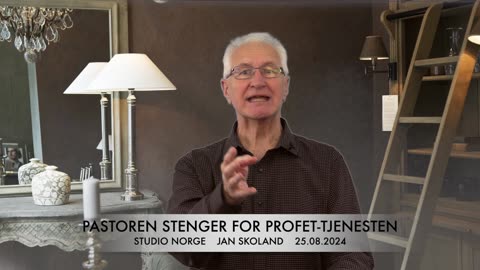 Pastoren stenger for profet tjenesten