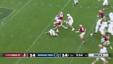 🚨 UPSET ALERT 🚨 Florida State Seminoles vs Georgia tech yellow Jacket FULL GAME HighLights