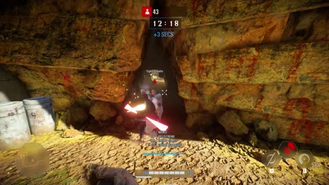 SWBF2 2017: Arcade Onslaught Darth Maul Kessel Gameplay