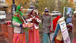 Female Performs Musical Show By Themselves