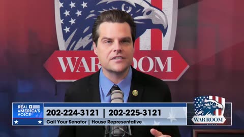 Matt Gaetz Calls For Repatriation Of Money Sent To Ukraine