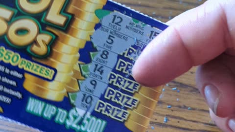 Will I win big . MO Lottery cool 50's