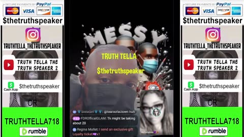 MESSY CALLER MORNING SHITSHOW HAD MORE WATER THAN ASHVILLE N.C. COMING FROM THE EYES OF CHESTER MOLESTER HIMSELF TRINA B CRYING LIKE A BABY AFTER BEING BANNED FOR 1YR PER BIGO LMMFAO