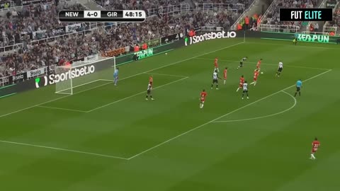 Newcastle United vs Girona 4-0 Extended Highlights & Goals 2024