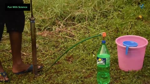 Homemade Powerful Rocket Using Water Bottle | Water Rocket | Water Experiment