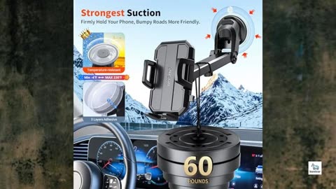 Review - Upgraded 3-in-1 Car Phone Holder Mount