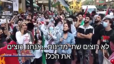 Anti-Israel Protestors Saying the Whole Truth But Nobody Cares