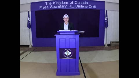 Kingdom of Canada Press Briefing w/ H.E. Darlene Ondi August 30, 2024