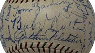 The Finest 1930 NY Yankees Team Signed Baseball Babe Ruth - Autographed Baseballs