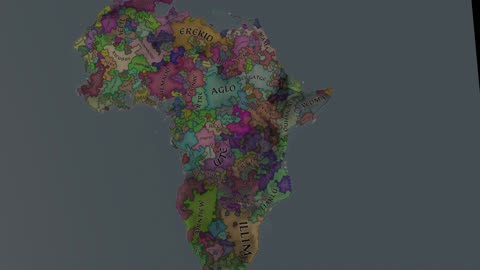 Ck 3 Timelapse Procedural Map Generator (Not) Africa