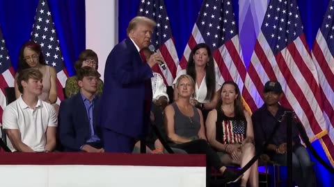 Trump Answers Question From Mother Who Is Concerned About Her Son's Future