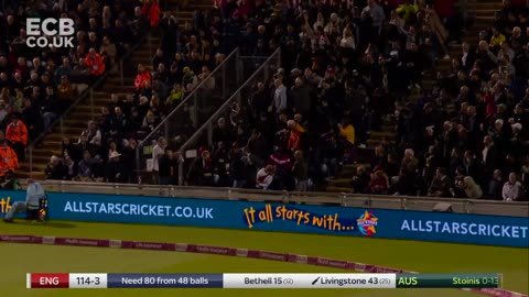 Livingstone Smashes Stunning 87 | Highlights - England v Australia | 2nd Men’s Vitality IT20 2024