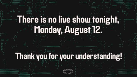 No Live Show Tonight