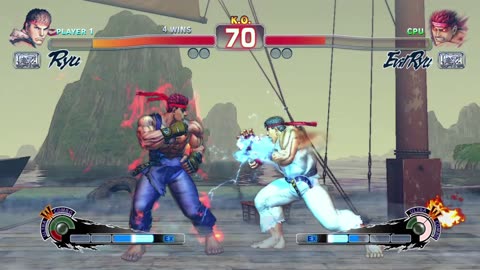 Ryu vs Evil Ryu