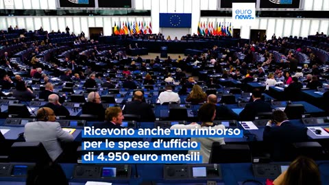 CURIOSITà EUROPEE Quanto prendono di stipendio gli eurodeputati del parlamento UE? lo stipendio è di circa 8000 euro netti al mese più Indennità giornaliere, rimborsi spese e buonuscite:un'occhiata ai vantaggi economici che hanno i politici UE