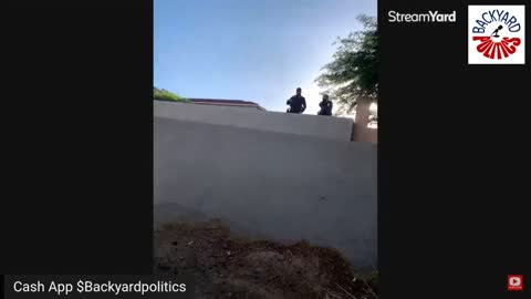 I get scared off by 3 uniformed police officers guarding illegal hotel in Phoenix