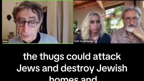 ►🔴✡️ 🕍 🇮🇱 Dr Gabor Mate: "...and this is BEFORE the Genocide!! Did you know..."