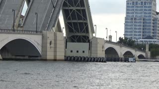 Drawbridge opening