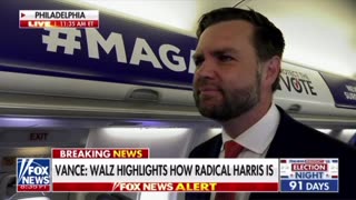 JD Vance Responds to the News that Kamala Harris Picked Radical Leftist Tim Walz for VP