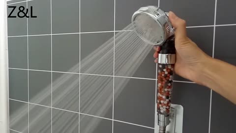 Filtered Adjustable Shower Head with Hose Three Mode