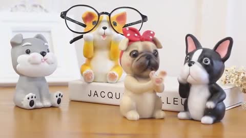 Dog Love Resin Glasses Holder