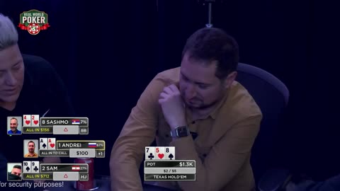 Intense Poker Action: Witness the high-stakes battle