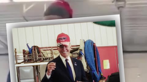 Biden Wears Trump Hat #MAGA #Biden #Trump