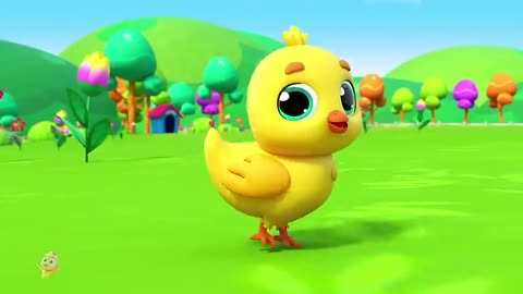 Kids cartoon small burd