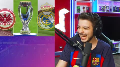 ردة فعلي على مبارة ريال مدريد وفرانكفورت 2_0 (اخذو حق برشلونة)