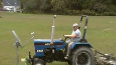 me mowing the grounds