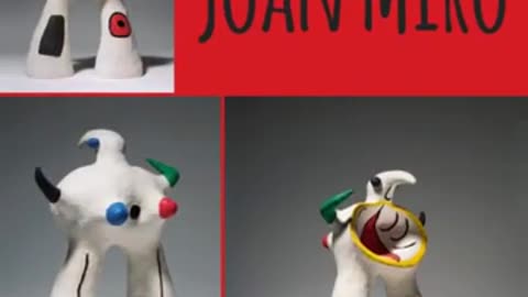 The mesmerizing sculptures crafted by the renowned artist Joan Miró