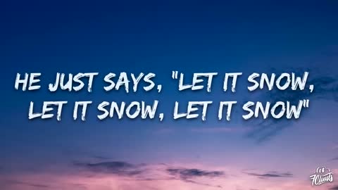 Frank Sinatra - Let It Snow! Let It Snow! Let It Snow! (Lyrics)