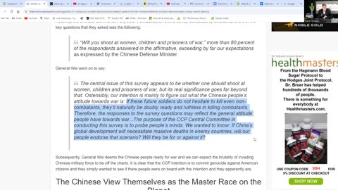 We're In A Lot Of Trouble - The Chinese Communist Party & Traitors Want You Dead