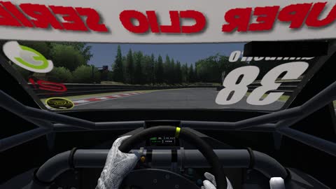 Hillclimb Renault Clio II proto / Deepforest Raceway onboard / Assetto Corsa / ProtosimRacing