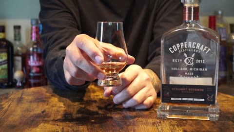 Coppercraft Distilling Straight Bourbon Whiskey Review