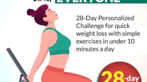 Chair Yoga for beginners, seniors and everyone: 28-day personalized challenge for quick weight loss