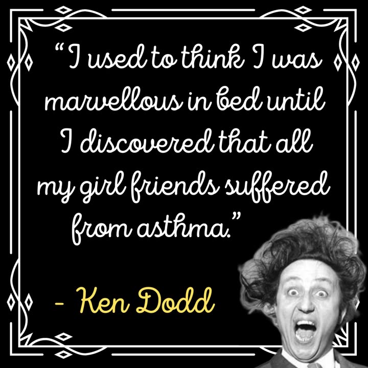 Ken Dodd Funny Jokes and One-Liners