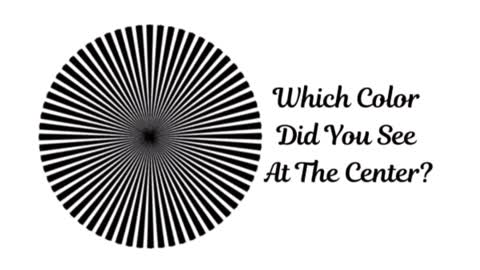 Color you see first at the centre of circle tells what kind of Genius you are!