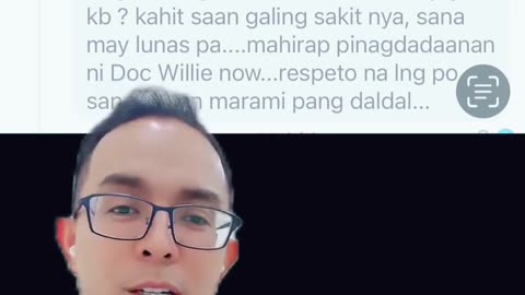 Doc Ron may galit ka ba kay Doc Willie Ong?