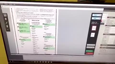 Dominion Voting machines adjudication process