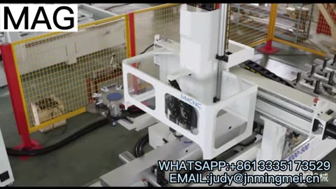 CNC processing center for aluminum profile #aluminum #window #cncmachine