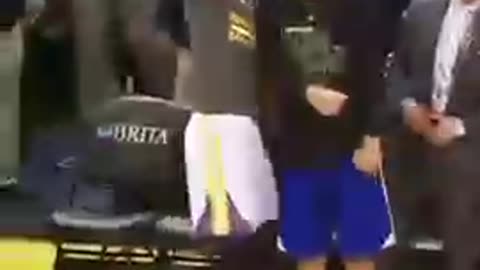 Steph Curry Wholesome Moment With Dad